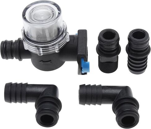 NovelBee AC 110V Self Priming Water Pressure Diaphragm Pump,4.5GPM Water Pressure Pumps for Boat Caravan RV Marine in Saudi Arabia