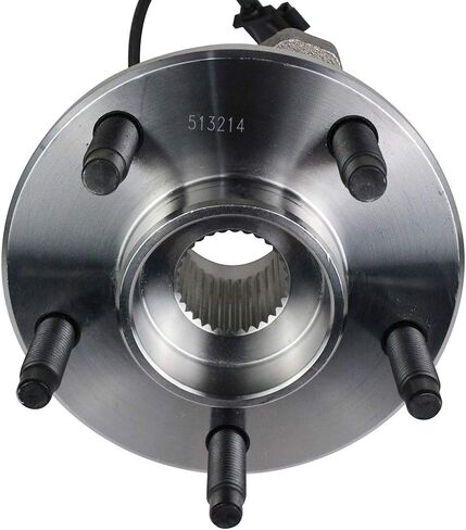 513214 مجموعة من 2 مجموعة محور تحمل العجلات الأمامية متوافقة مع 04-12 Chevy Malibu، 08-10 Cobalt HHR، 05-10 Pontiac G6، 07-09 Saturn Aura 5 العروات مع ABS in Saudi Arabia