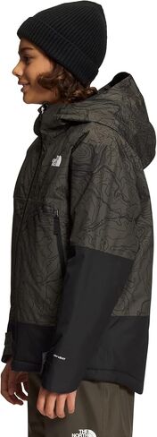 THE NORTH FACE Boys' Freedom Insulated Jacket, New Taupe Green Lay Of The Land Print, X-Large in Saudi Arabia