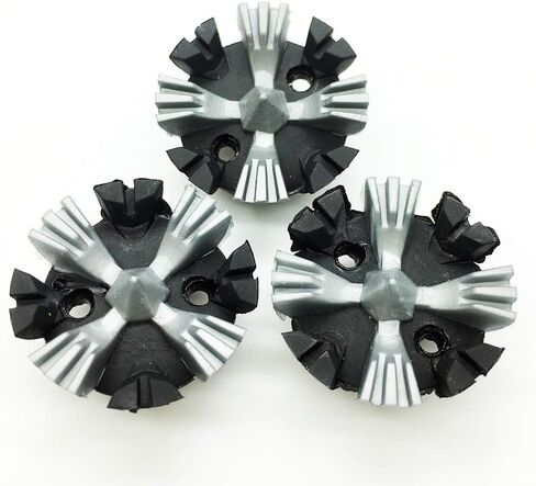 28 قطعة من مسامير الجولف البديلة من LONGKUN برغي معدني في مسامير لأحذية الجولف ومرابط الجولف مع قطعة واحدة من مفتاح ربط مرابط الجولف (أسود/رمادي) in Kuwait