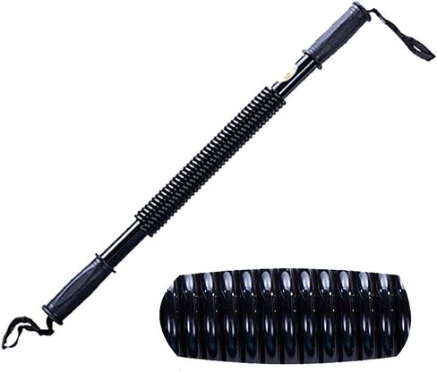 Power Twister Bar for Arm Upper Body Strength Training Workout Heavy Duty Arm Builder 44lbs/66lbs/88lbs/110Ibs for Choice in Kuwait