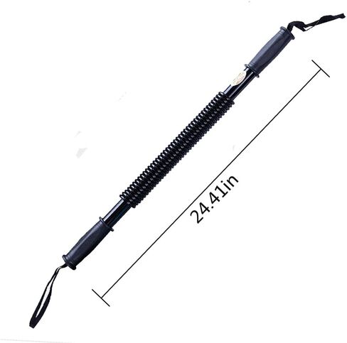 Power Twister Bar for Arm Upper Body Strength Training Workout Heavy Duty Arm Builder 44lbs/66lbs/88lbs/110Ibs for Choice in Kuwait