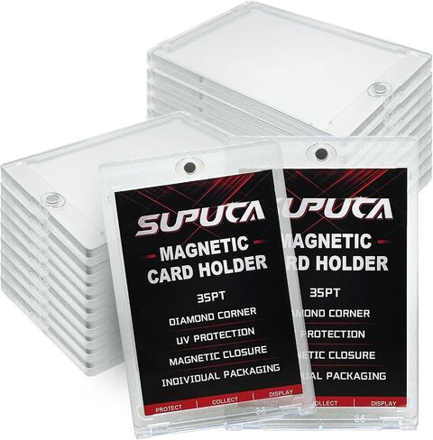 100ct Magnetic Card Holder, 35PT One Touch Card Holder in Kuwait