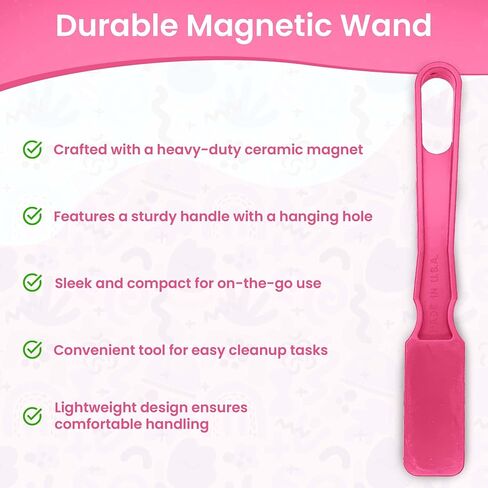 MR CHIPS Made in USA Magnetic Bingo Wands - 7 Colors to Choose from - 1 Piece, Ideal for Bingo, Science Experiments, Homeschool Accessories, Fridge Décor & Sewing Supplies in Saudi Arabia