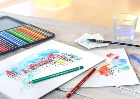 Faber-Castell 117536 Albrecht Dura Watercolor Pencils, 36 Colors, Can in Saudi Arabia