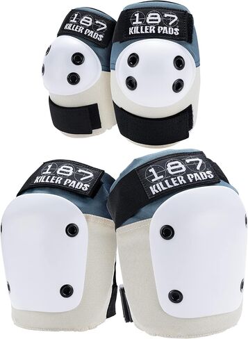 187 وسادة للركبة من KILLER PADS، مجموعة من وسادات الكوع، كوميك، كبير/X-Large in Saudi Arabia
