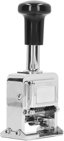Automatic Numbering Machine 7 Digit Number Stamp Automatic Jump Number Stamp MultiFunction DIY Scrapbooking Roller Stationery in Saudi Arabia