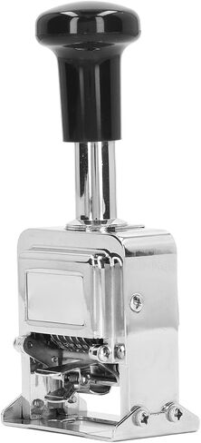 Automatic Numbering Machine 7 Digit Number Stamp Automatic Jump Number Stamp MultiFunction DIY Scrapbooking Roller Stationery in Saudi Arabia