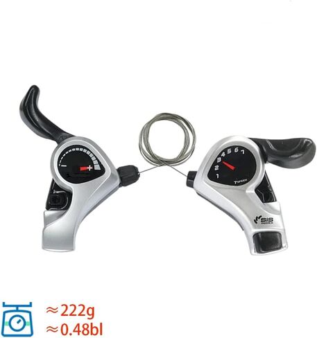 Kopi Shimano Tourney SL-TX50 متوافق مع محولات تروس الإبهام 7 سرعات رافعة التحول اليمنى 22.2 مم in Kuwait