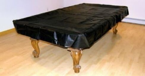 Iszy Billiards Pool Table Cover - Billiard Table Covers for 8 Foot Tables w/ Cotton Backing and Heavy Duty Vinyl - Pool Table Covers for Pets in Saudi Arabia