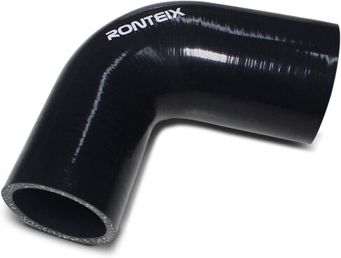 خرطوم السيليكون المخفض للكوع 90 درجة من Ronteix Universal ID من 4 بوصة إلى 3.5 بوصة (102 مم - 89 مم) in Kuwait