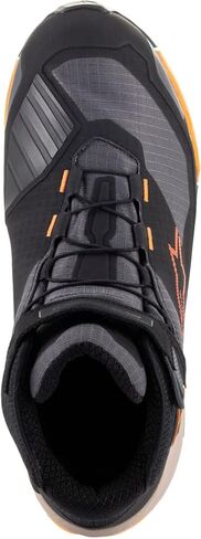 Alpinestars CR-X Drystar Riding Shoes (8.5) (BLACK/LIGHT BROWN/ORANGE) in Saudi Arabia