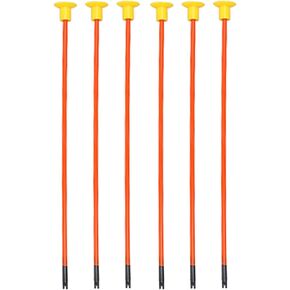 Fstop Labs 6 Packs Replacement Suction Cups Arrows for Kids Toy Bow