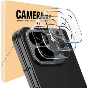 3 Pack for Google Pixel 9 Pro Fold Camera Lens Protector,Tempered Glass 9 Hardness,Anti-Scratch High Definition Camera Screen Protector for Pixel 9 Pro Fold