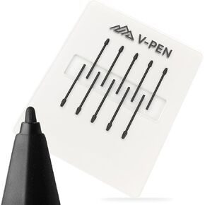 V-Pen EMR Stylus Remarkable 2 Pen Replacement with Digital Eraser + 5 Tips | 4096 Pressure Level Sensitivity & Palm Rejection | Digital Pen Marker Plus Compatible Kindle Scribe & Tablet Pen