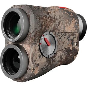 MILESEEY Hunting Rangefinder Red Display Illustrated with 7.5° FOV & 1000 Yards Laser Rangefinder with ± 0.5 Yard Accuracy Range Finder for Hunter with Rechargable Battery (Camo-1)