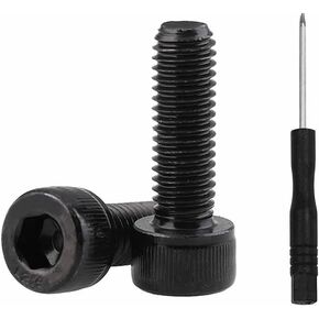 Love MEI Screws Replacement Kit Size 2MX5，with Screwdriver(12 psc)