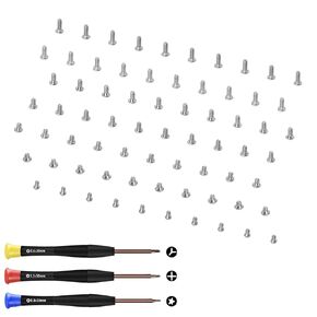 for Samsung Galaxy Mobile Phone Full Complete Screws Replacement Kit for All Models A15 A14 A13 5G S24 S23 S22 Plus Ultra Internal Screw Fix Inner Parts with Screwdrivers Repair Tool Full Set