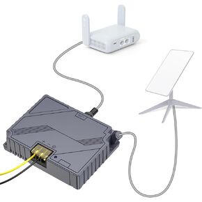 XLTTYWL Starlink Gen 2 Poe Injector, 150W 3 in 1 GigE Passive and ESD Protection Starlink 12V Conversion Kit with SPX Adapter and Converter DC 9-36V/150W for Starlink Standard V2 Dishy