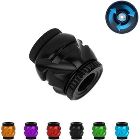 Adjustable Archery Peep Sight Kit - Adjustable Peep Sight for Archery, Adjustment Dual Degree 37°or 45° Inner Diameter Adjustment