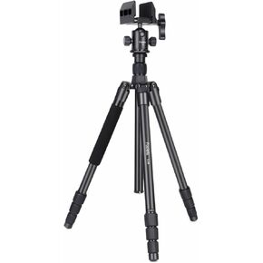 Shooting Tripod Hunting Shooting Stick Gun Rifle Rest with Shooting Saddle Clamp Head, 360° Rotate, 24"- 65" Aluminum Shooting Monopod Bipod Tripod Support