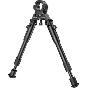 EZshoot Clamp-on Bipod, Double Stable Design, Bipod for Rifle, Height from 8"-10", Quick Release Design Barrel Size: 0.43 to 0.75 Inch