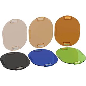 MagMod Pro Correction Gels | Flash Modifier Light Gels | New and Improved Color Modifiers | Modular Magnetic Camera Accessories | Set of 6 Light Filters