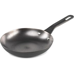 GSI Outdoors Guidecast 8" Frypan I Cast Iron, Lightweight, Gourmet Frying Pan, Camp Cookware