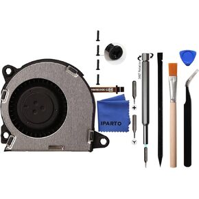 [New Version] Internal Cooling Fan Replacement for Nintendo Switch NS HAC-001 Console Cooling Fan Replacement(Rubber Grommets pre-Installed)