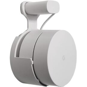 Dot Genie Google WiFi [Old Rectangular Plug – NOT Current Round Plug] Outlet Holder Mount Stand: No Messy Screws! (1-Pack)