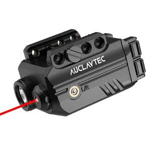 Pistol Light Laser Combo with USB-C Charging, 500 Lumen Green Beam Sight Tactical Flashlight for Subcompact Compact Glock and Picatinny Rail