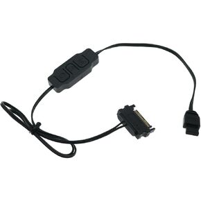 Maxmoral ARGB Mini Controller 5V 3PIN Built in Light Mode Manual Control SATA Power Supply for Powering Motherboard Sync Interface Chassis Fans Light Controller Lighting Board