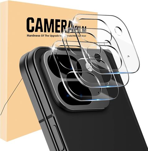 3 Pack for Google Pixel 9 Pro Fold Camera Lens Protector,Tempered Glass 9 Hardness,Anti-Scratch High Definition Camera Screen Protector for Pixel 9 Pro Fold in Kuwait