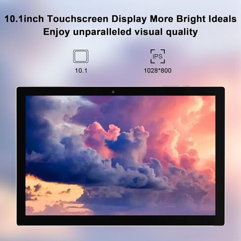 Tablet Android 14, Tablets 10 inch 8GB RAM+ 64GB ROM+ 1TB Expandable Tablet PC, 1280 * 800 IPS Screen, Dual Camera, Powerful Processor, 6000mAh Battery, Bluetooth,WiFi, Google Certified Tablet in Kuwait