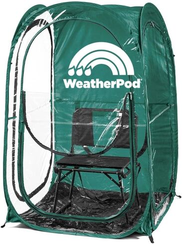WeatherPod® The Original Shark Tank MyPod™ XL 1-2 Person Pop-Up Pod - Stay Warm, Dry, and Out of The Sun - Weather Pod for Sports, Rain, or Wind - Simple to Set Up and Tear Down in Kuwait