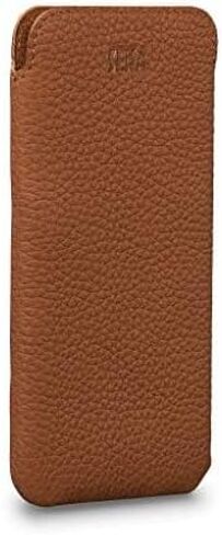 UltraSlim Classic, Slim Fit Soft Leather Sleeve Case Compatible with (6.1 Inch - iPhone 13/13 Pro, 14/14 Pro, 15/15 Pro, Taupe) in Saudi Arabia