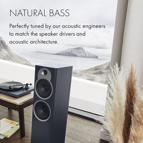 Jamo S7-25F Floorstanding Speakers, Blue Fjord - Dual 5.5" Woofers + 1" Tweeter - Two-Way Bass Reflex in Kuwait