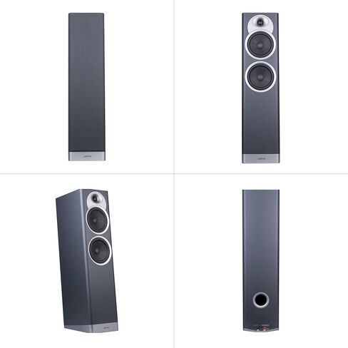 Jamo S7-25F Floorstanding Speakers, Blue Fjord - Dual 5.5" Woofers + 1" Tweeter - Two-Way Bass Reflex in Kuwait