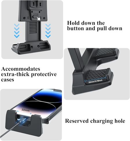 مسند رأس حامل الكمبيوتر اللوحي للسيارة من OHLPRO لطراز Tesla 3 /Y للمقعد الخلفي لجهاز iPad في السيارة، ملحقات رحلة الطريق الأساسية للأطفال، يناسب جميع أجهزة iPad Pro Air Mini مقاس 5-13 بوصة، وSamsung Galaxy Tab، Fire، وأجهزة Android اللوحية in Kuwait