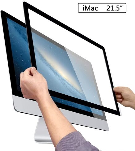 Screen Panel Protector Glass for Apple iMac 21.5 Inch A1418 A2116 Glass Front Protective Glass Compatible With 2012-2020 EMC 2544 2638 2742 2833 3069 2805 2889 3194 3195 in Saudi Arabia