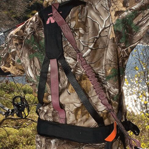 Muddy Women's The Safeguard Treestand Safety Harness Nylon Black and Pink in Saudi Arabia