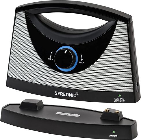 SEREONIC Portable Wireless Speakers for Smart TV - Ideal for TV Watching Without The Blaring Volume - Designed for Hard of Hearing, Elderly, and Seniors - 100ft Range in Kuwait