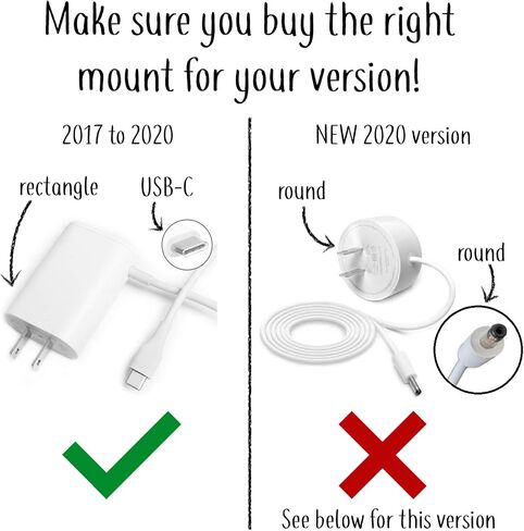 Dot Genie Google WiFi [Old Rectangular Plug – NOT Current Round Plug] Outlet Holder Mount Stand: No Messy Screws! (1-Pack) in Saudi Arabia
