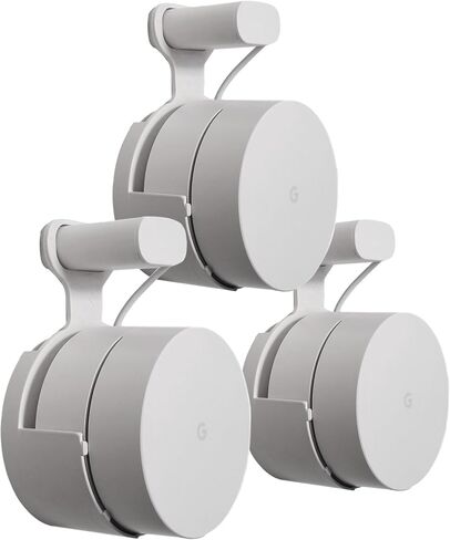 Dot Genie Google WiFi [Old Rectangular Plug – NOT Current Round Plug] Outlet Holder Mount Stand: No Messy Screws! (1-Pack) in Saudi Arabia