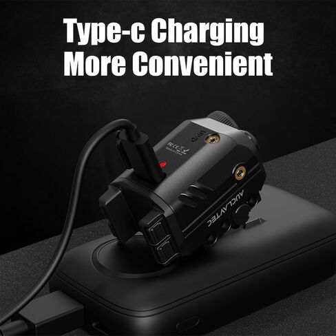 Pistol Light Laser Combo with USB-C Charging, 500 Lumen Green Beam Sight Tactical Flashlight for Subcompact Compact Glock and Picatinny Rail in Kuwait