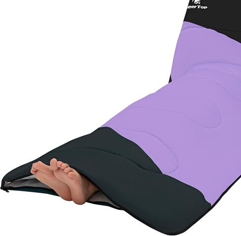 حقيبة نوم على الظهر من جيرتوب للتخييم، أكياس نوم خفيفة الوزن للبالغين والأطفال في الصيف الدافئ والطقس البارد والمشي لمسافات طويلة والسفر in Saudi Arabia