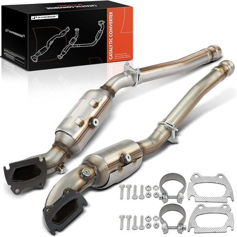 A-Premium Left Catalytic Converter Kit Direct-Fit Compatible with Jeep WK2 Series Grand Cherokee 2013-2019 3.6L & Dodge Durango 2013-2019 3.6L, EPA Compliant, Replace# 68036556AE in Kuwait