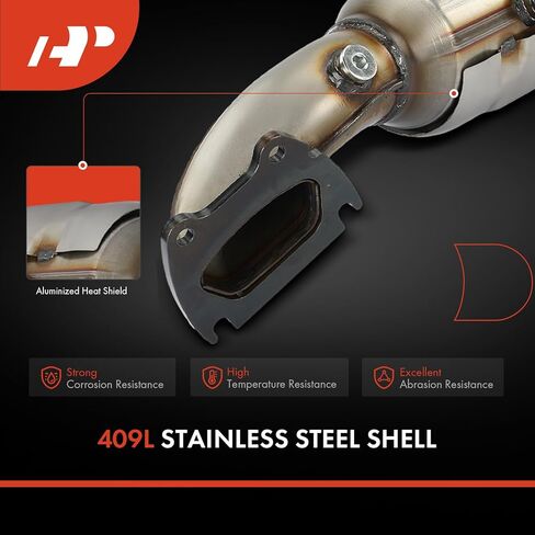 A-Premium Left Catalytic Converter Kit Direct-Fit Compatible with Jeep WK2 Series Grand Cherokee 2013-2019 3.6L & Dodge Durango 2013-2019 3.6L, EPA Compliant, Replace# 68036556AE in Kuwait