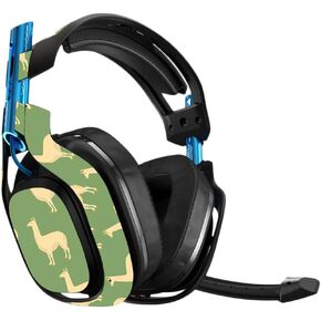 MightySkins Skin Compatible with Astro A50 3rd Generation Gaming Headset - Pink Leopard Protective, Durable, and Unique Vinyl Decal wrap Cover Easy to Apply, Remove, and Change Styles Made in The USA