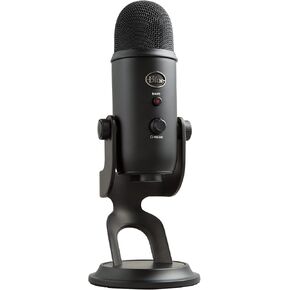 Blue Yeti USB Microphone - Blackout Edition (Renewed)